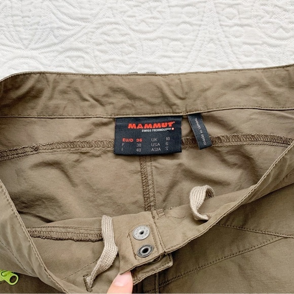 Mammut Women's Rockland‎ Climbing Shorts, Dark Oak - Picture 3 of 3